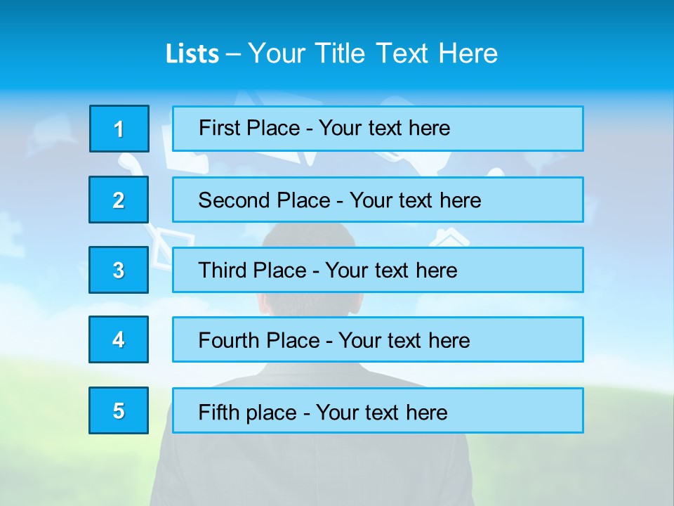 Landscape Time Decision PowerPoint Template