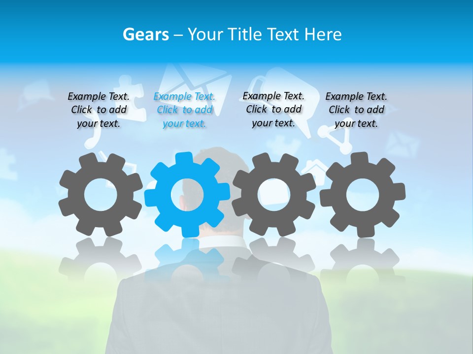 Landscape Time Decision PowerPoint Template