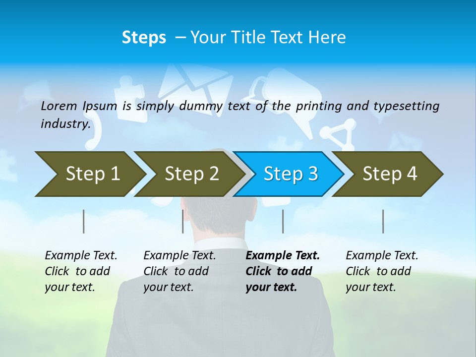 Landscape Time Decision PowerPoint Template