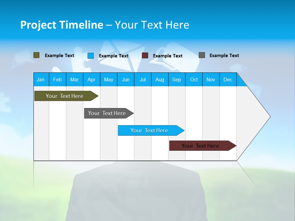 Landscape Time Decision PowerPoint Template