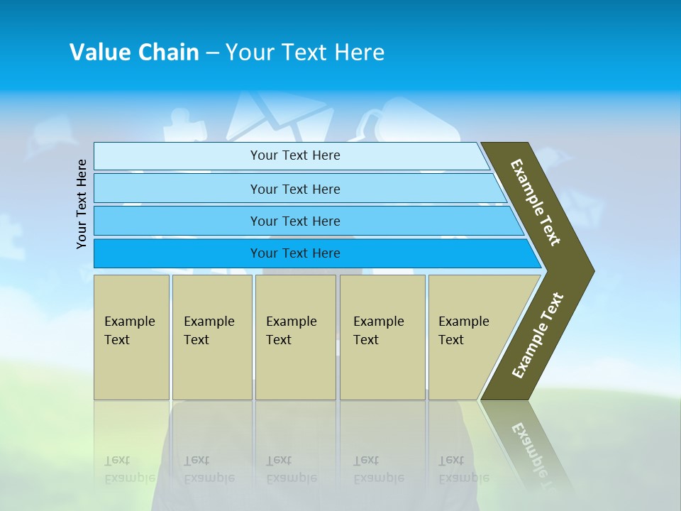 Landscape Time Decision PowerPoint Template