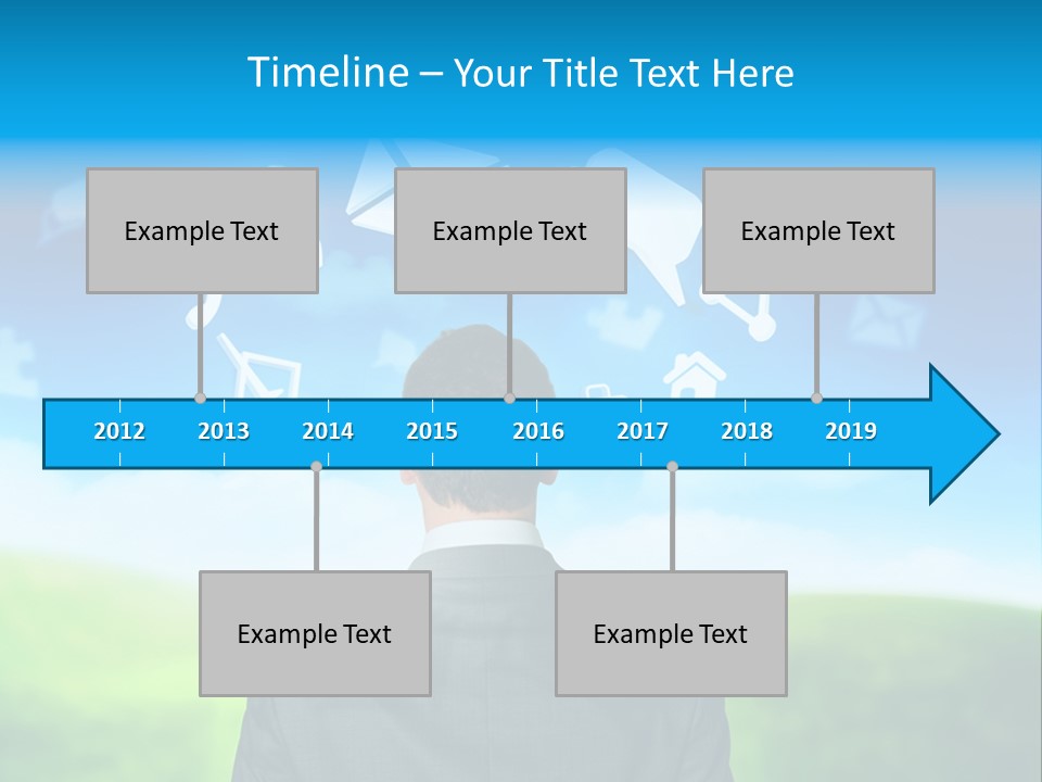 Landscape Time Decision PowerPoint Template