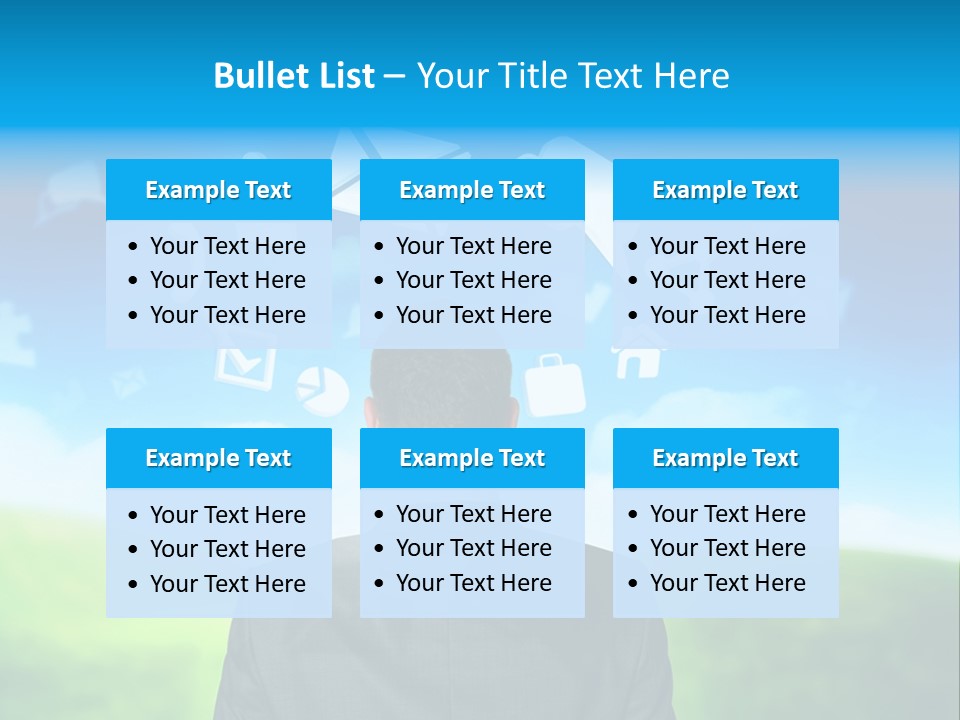 Landscape Time Decision PowerPoint Template