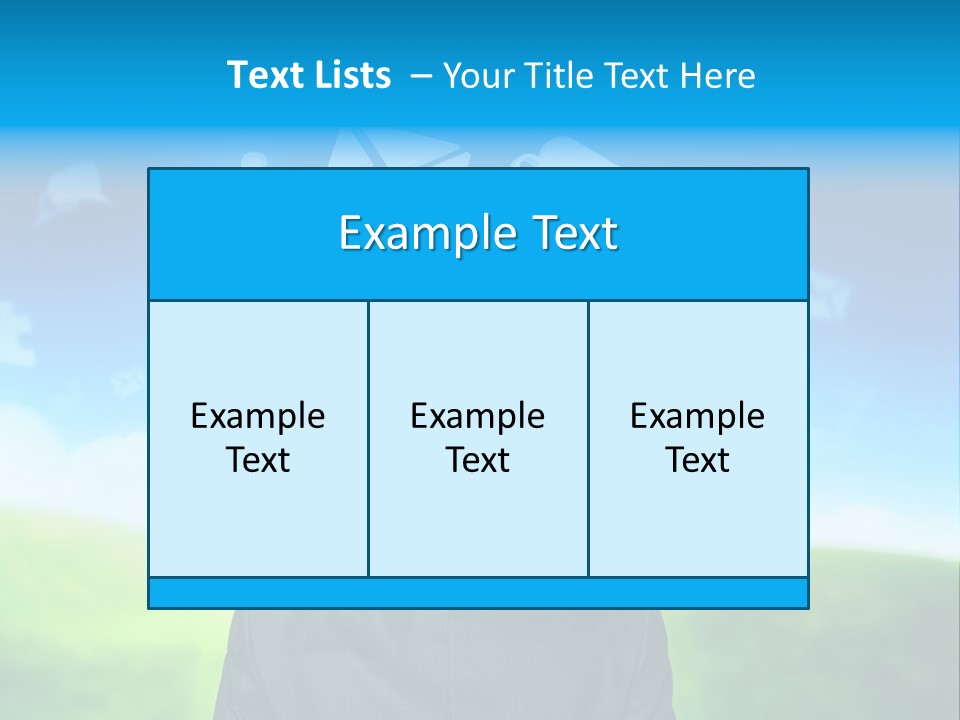 Landscape Time Decision PowerPoint Template