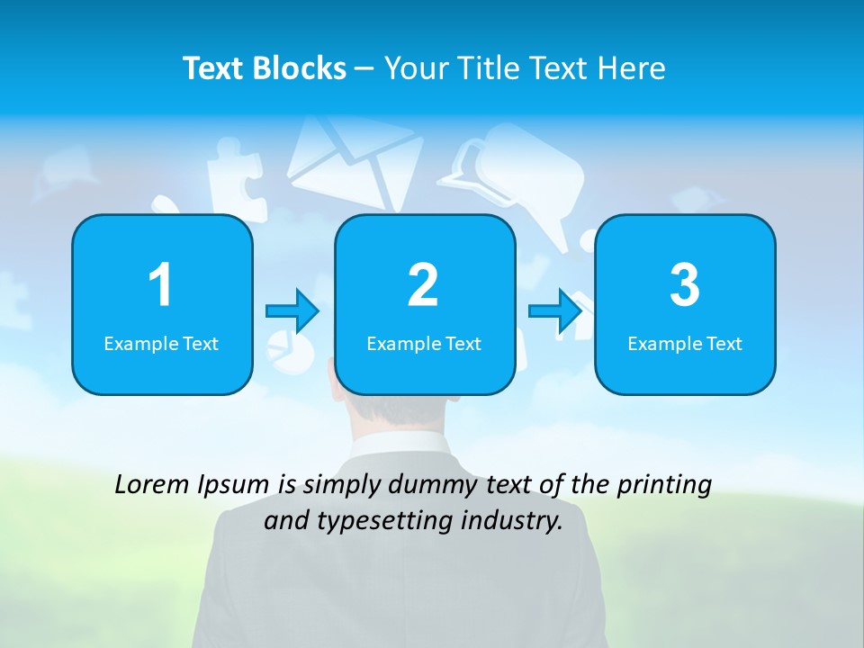 Landscape Time Decision PowerPoint Template