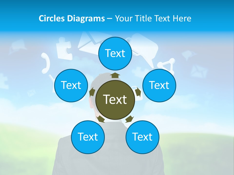 Landscape Time Decision PowerPoint Template