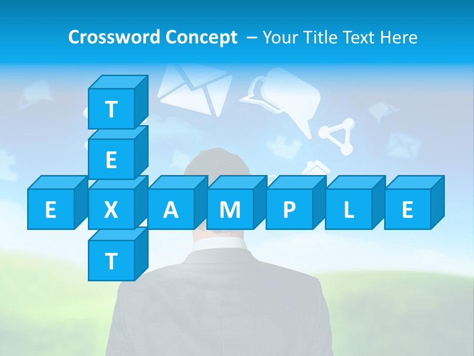 Landscape Time Decision PowerPoint Template