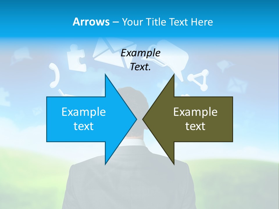 Landscape Time Decision PowerPoint Template