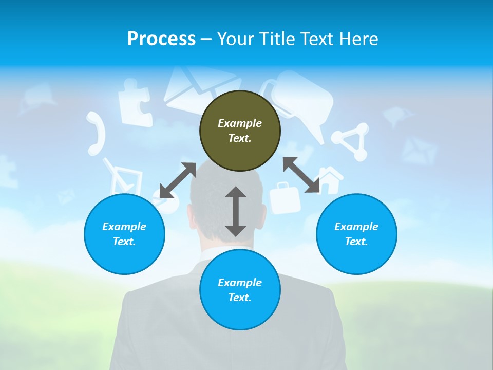 Landscape Time Decision PowerPoint Template