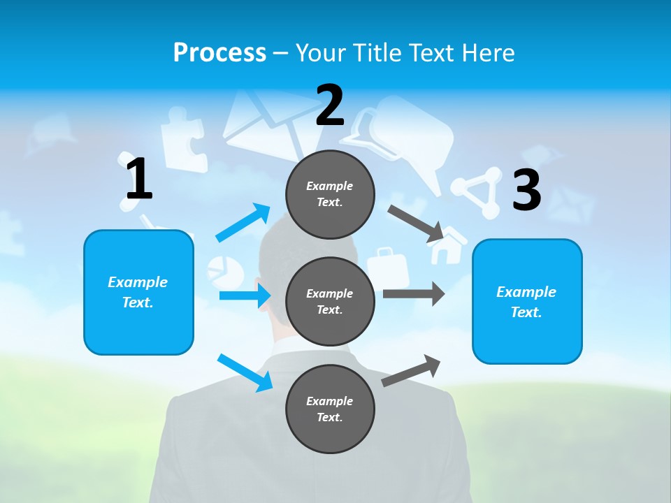 Landscape Time Decision PowerPoint Template