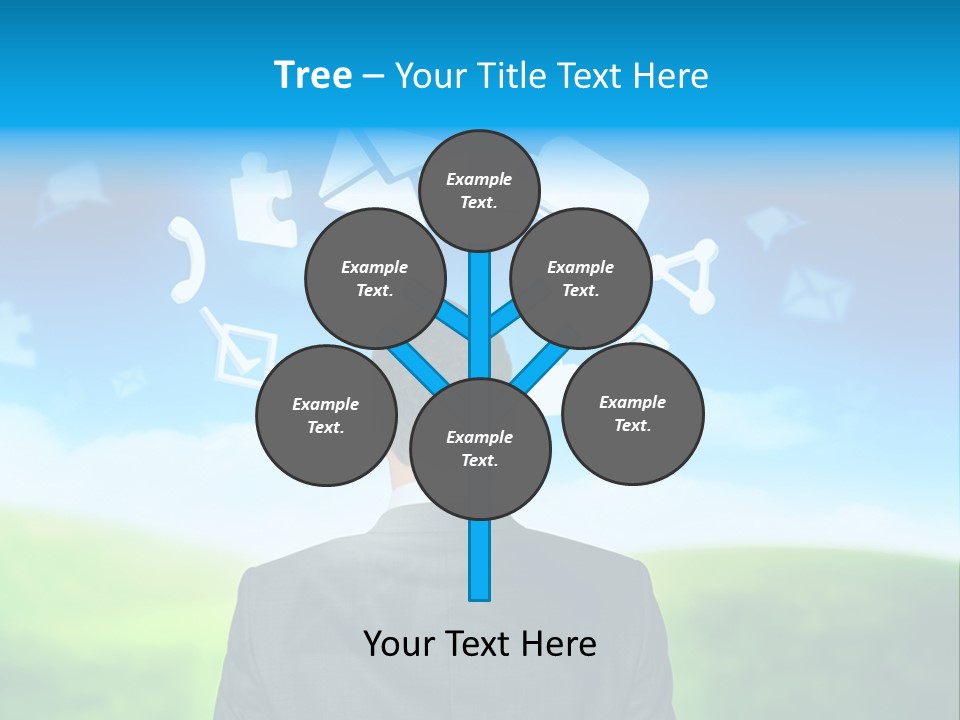 Landscape Time Decision PowerPoint Template