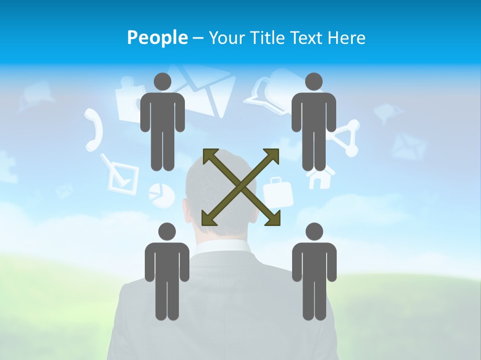 Landscape Time Decision PowerPoint Template