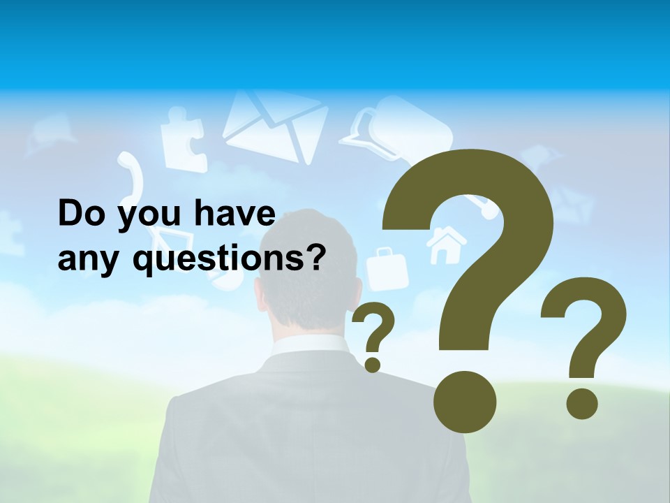 Landscape Time Decision PowerPoint Template