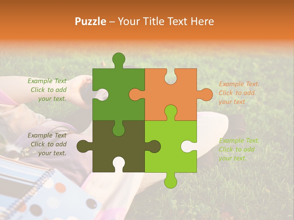 Student Mobile People PowerPoint Template