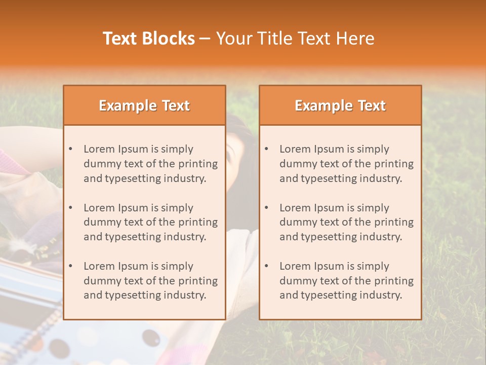 Student Mobile People PowerPoint Template