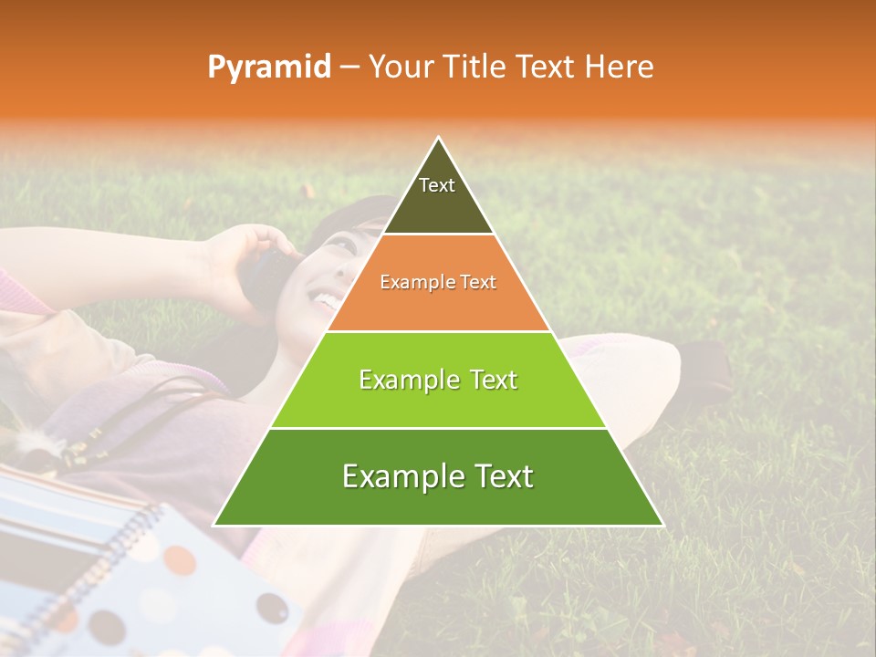 Student Mobile People PowerPoint Template