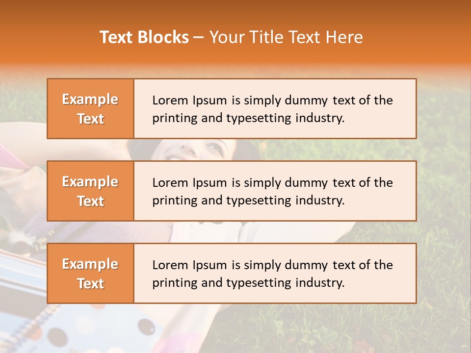 Student Mobile People PowerPoint Template