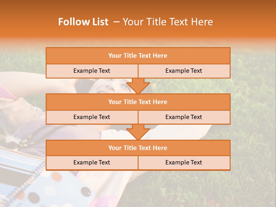 Student Mobile People PowerPoint Template