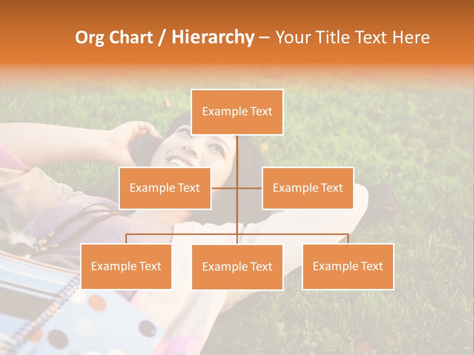 Student Mobile People PowerPoint Template