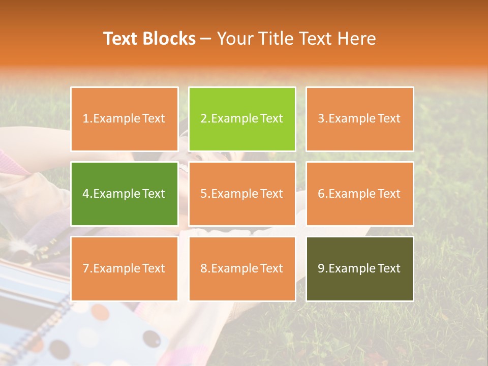 Student Mobile People PowerPoint Template