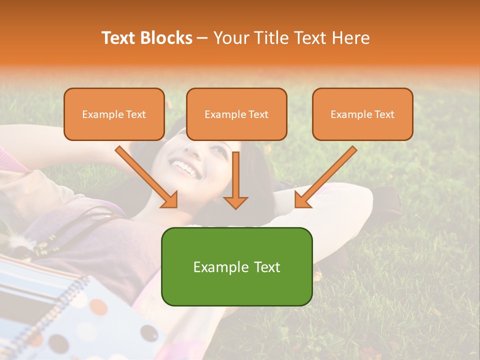 Student Mobile People PowerPoint Template