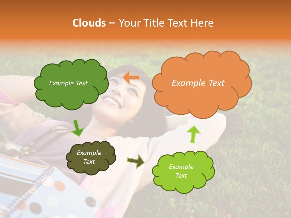 Student Mobile People PowerPoint Template