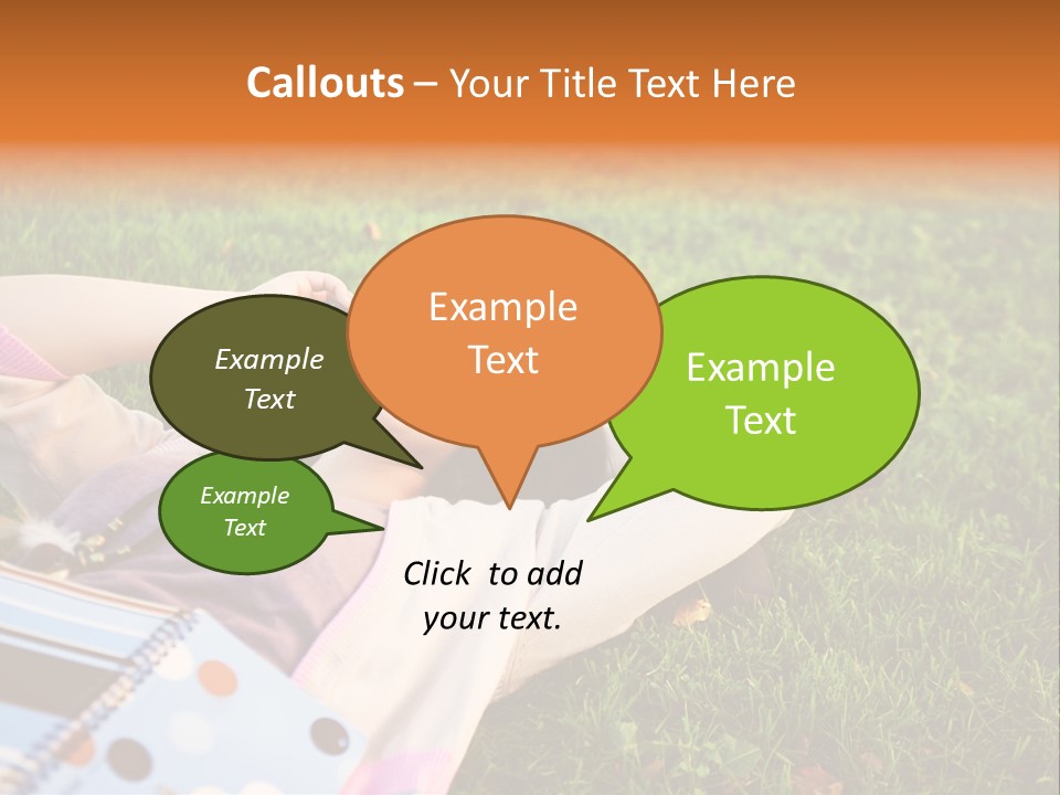 Student Mobile People PowerPoint Template