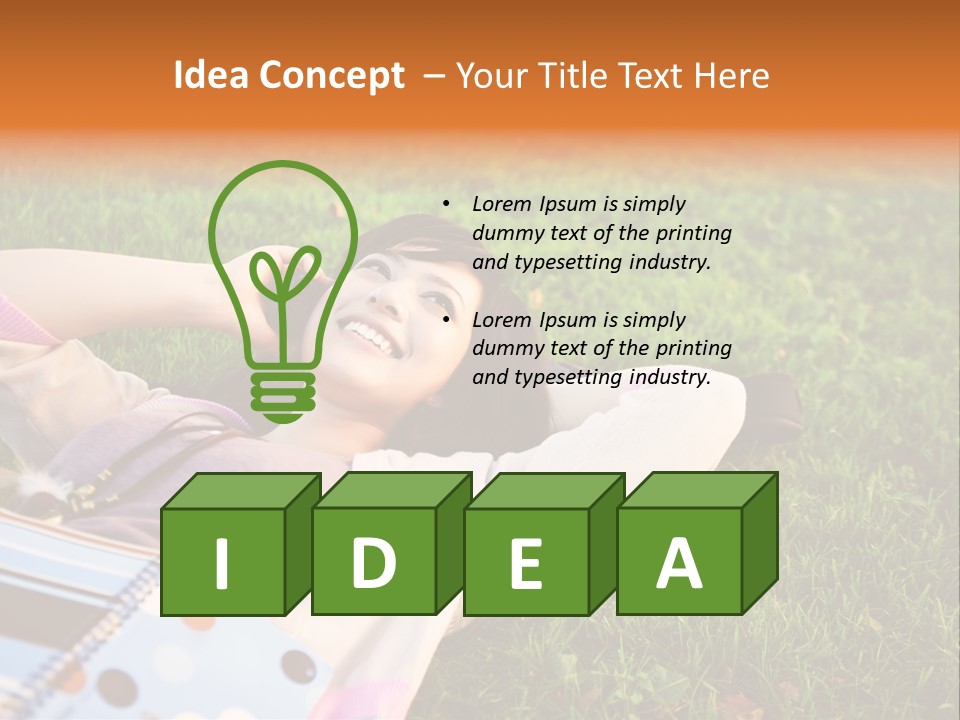 Student Mobile People PowerPoint Template