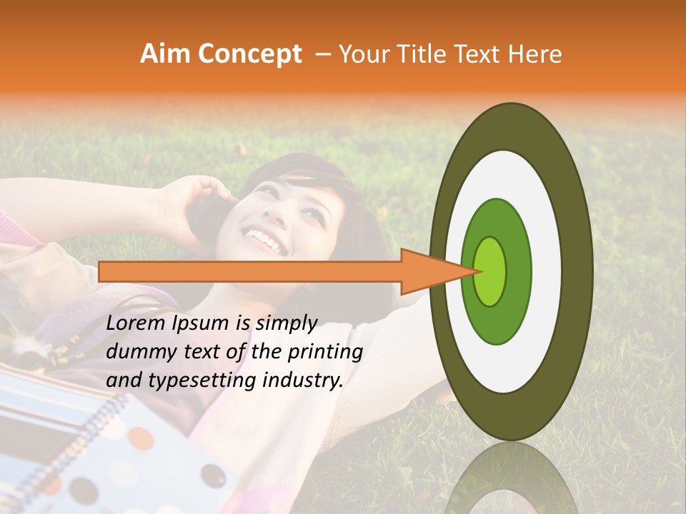 Student Mobile People PowerPoint Template