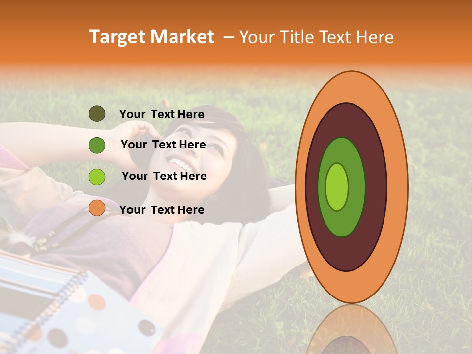 Student Mobile People PowerPoint Template