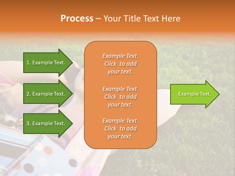 Student Mobile People PowerPoint Template