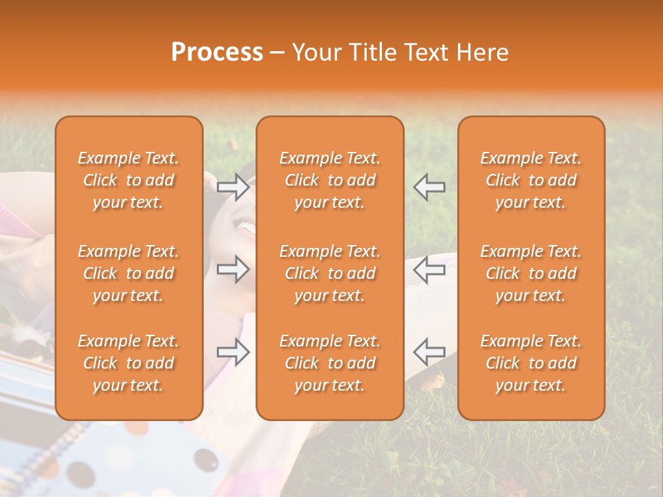 Student Mobile People PowerPoint Template