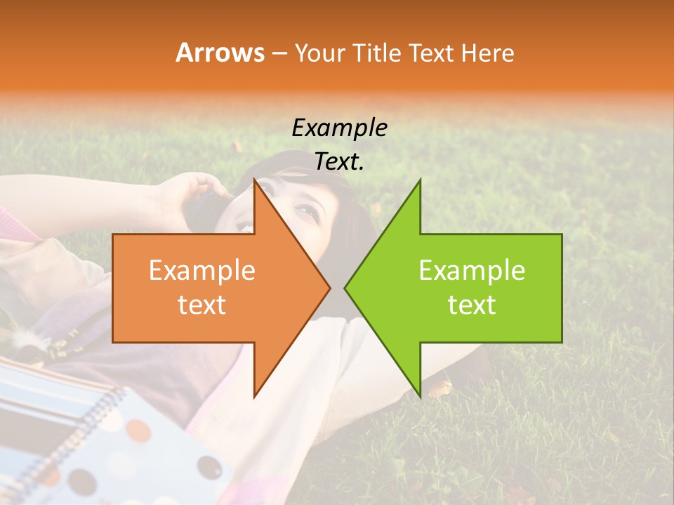 Student Mobile People PowerPoint Template