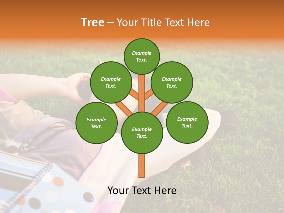 Student Mobile People PowerPoint Template