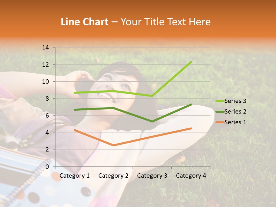 Student Mobile People PowerPoint Template