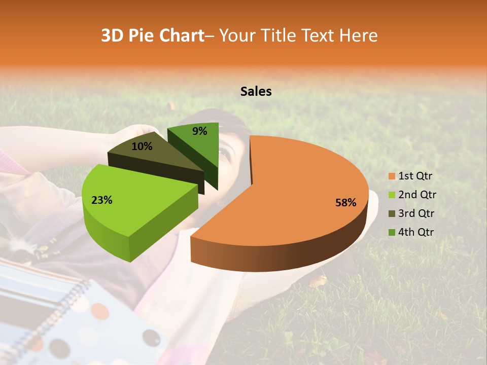 Student Mobile People PowerPoint Template