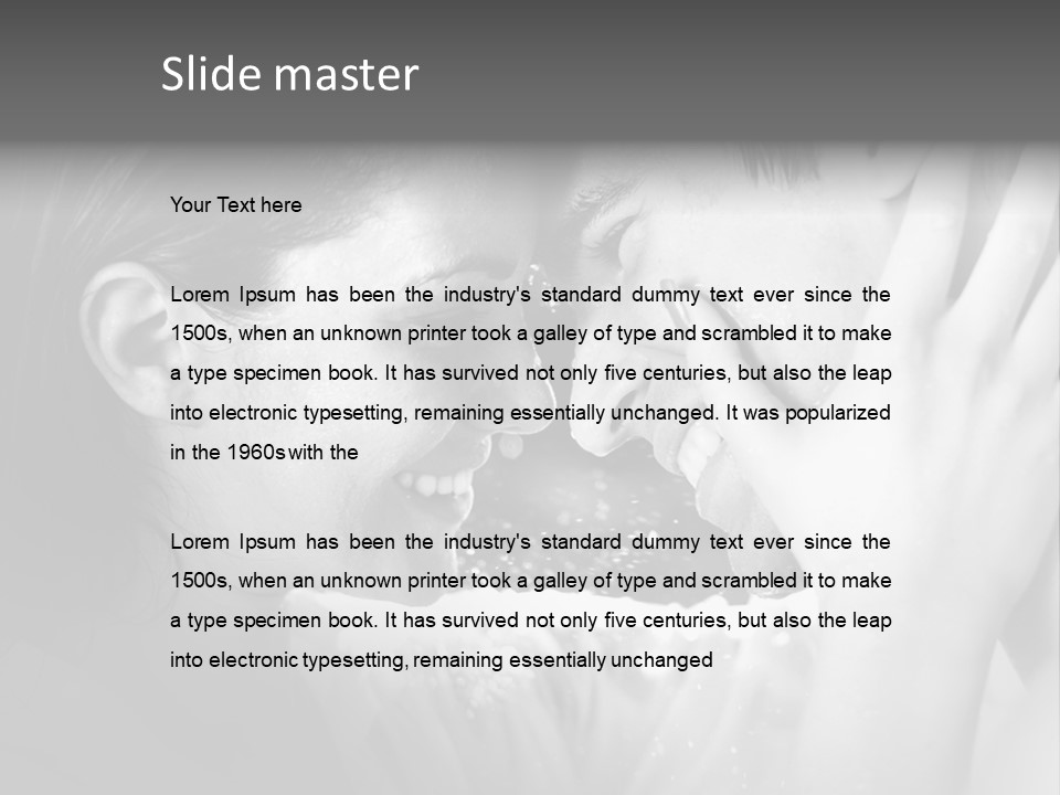 Toon Figure Conference PowerPoint Template