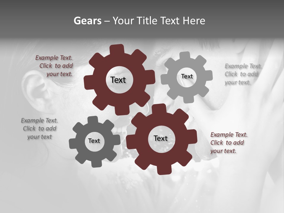 Toon Figure Conference PowerPoint Template