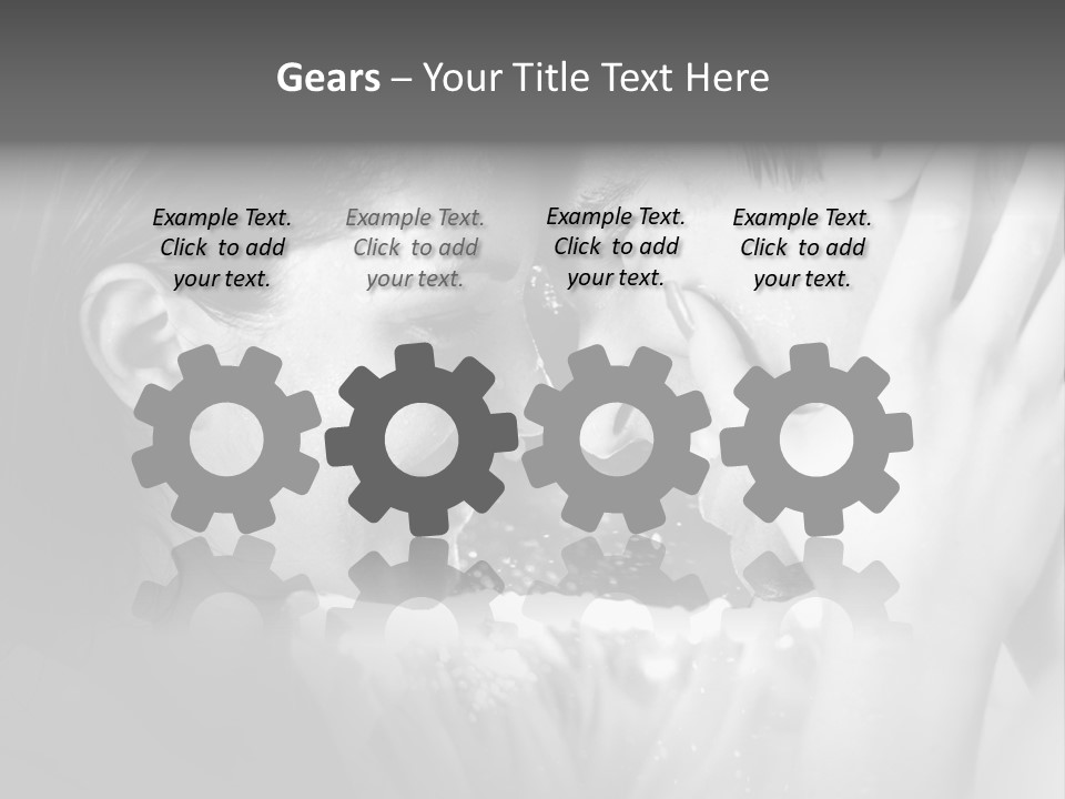 Toon Figure Conference PowerPoint Template