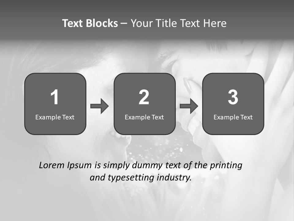 Toon Figure Conference PowerPoint Template