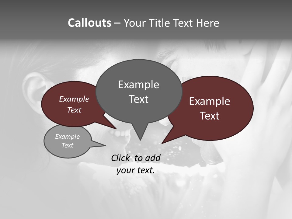 Toon Figure Conference PowerPoint Template