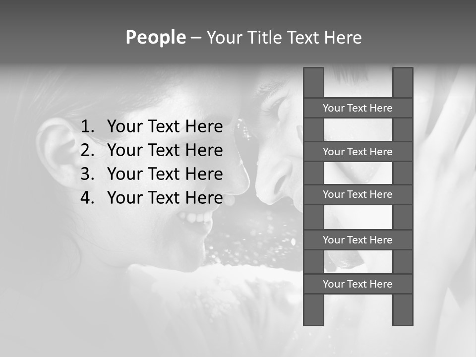 Toon Figure Conference PowerPoint Template