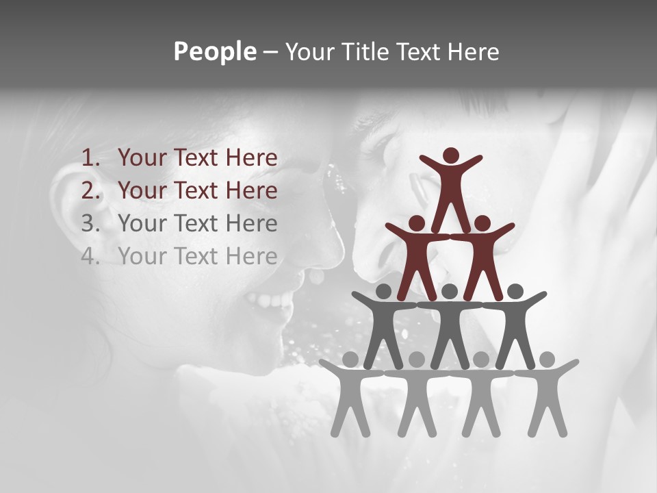 Toon Figure Conference PowerPoint Template