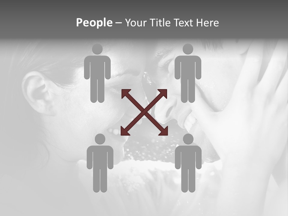 Toon Figure Conference PowerPoint Template