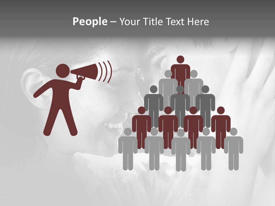 Toon Figure Conference PowerPoint Template