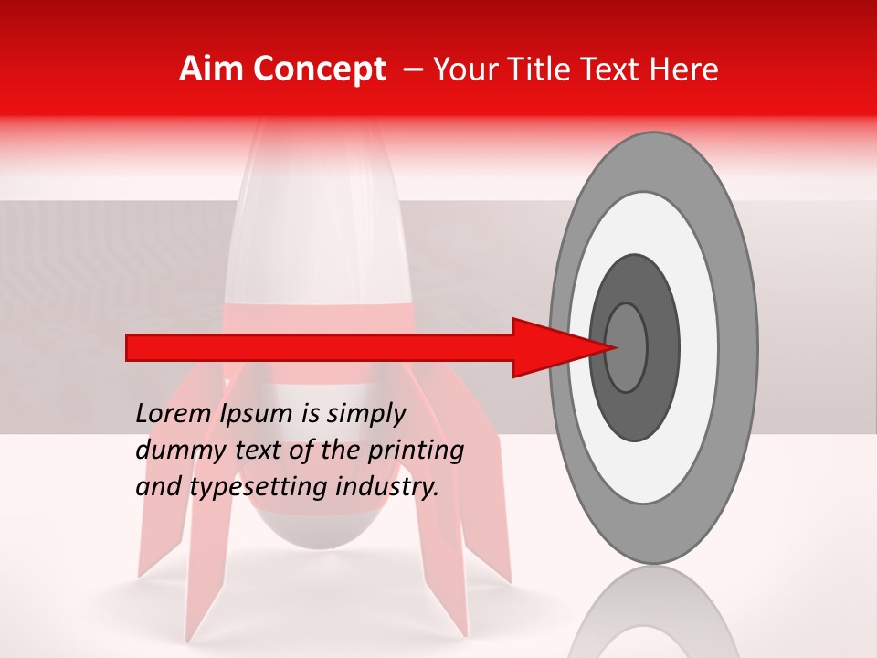 Weapon Futuristic Launch PowerPoint Template