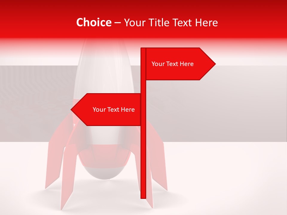 Weapon Futuristic Launch PowerPoint Template