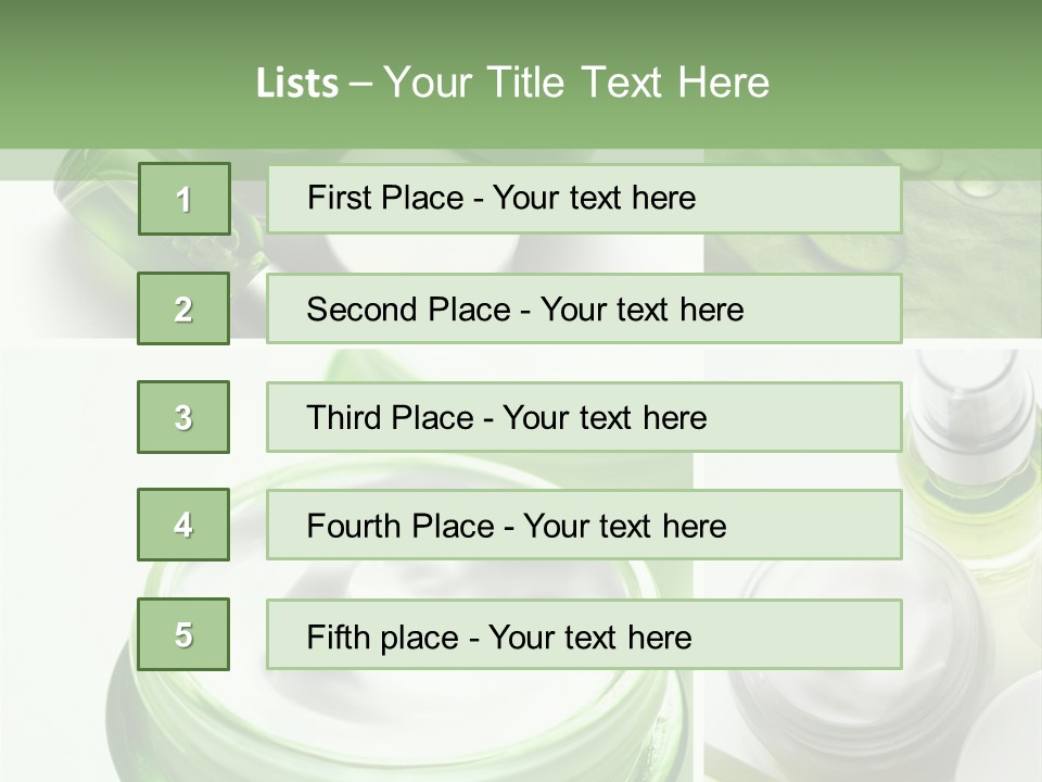 Body Beauty Luxury PowerPoint Template