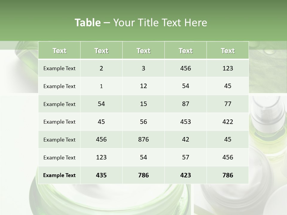 Body Beauty Luxury PowerPoint Template