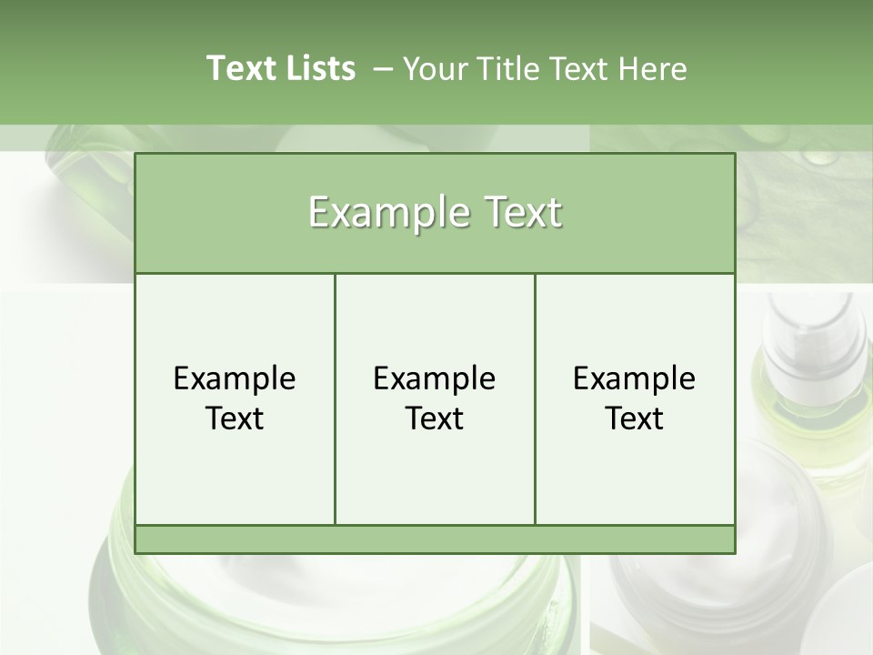 Body Beauty Luxury PowerPoint Template